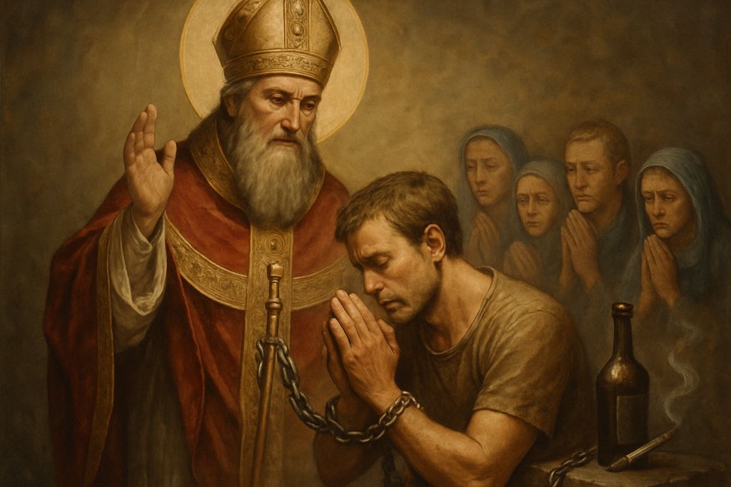 Supplica a Sant'Arnolfo di Metz, patrono dei birrai, per un uso responsabile delle bevande