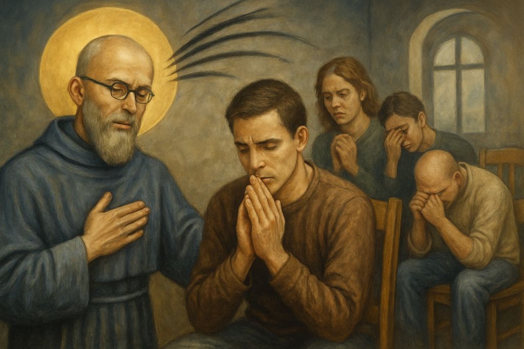 Preghiera a San Massimiliano Kolbe per chi lotta nelle Comunità terapeutiche
