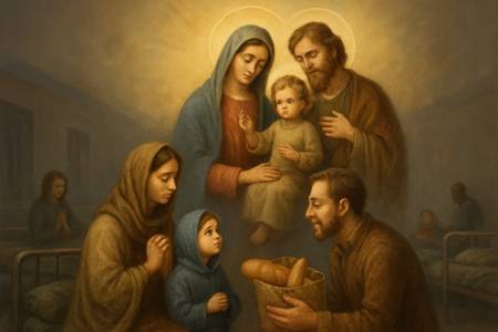 Invocazione alla Sacra Famiglia per i Centri di accoglienza per migranti