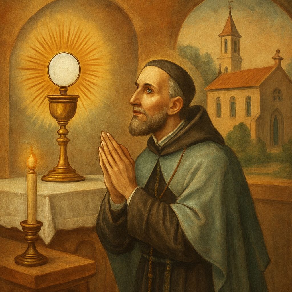 Invocazione al Beato Bartolomeo Fanti per l'amore all'Eucaristia nelle parrocchie
