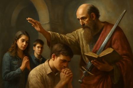 Intercessione di San Paolo per la perseveranza dei Giovani tirocinanti