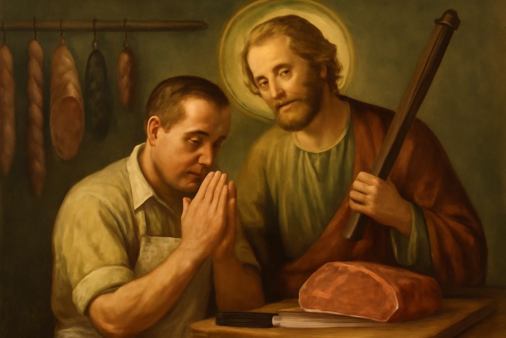Preghiera a San Giuseppe Lavoratore per la protezione sul lavoro dei Salumieri