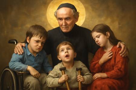 Intercessione di San Giuseppe Benedetto Cottolengo per i Bambini disabili