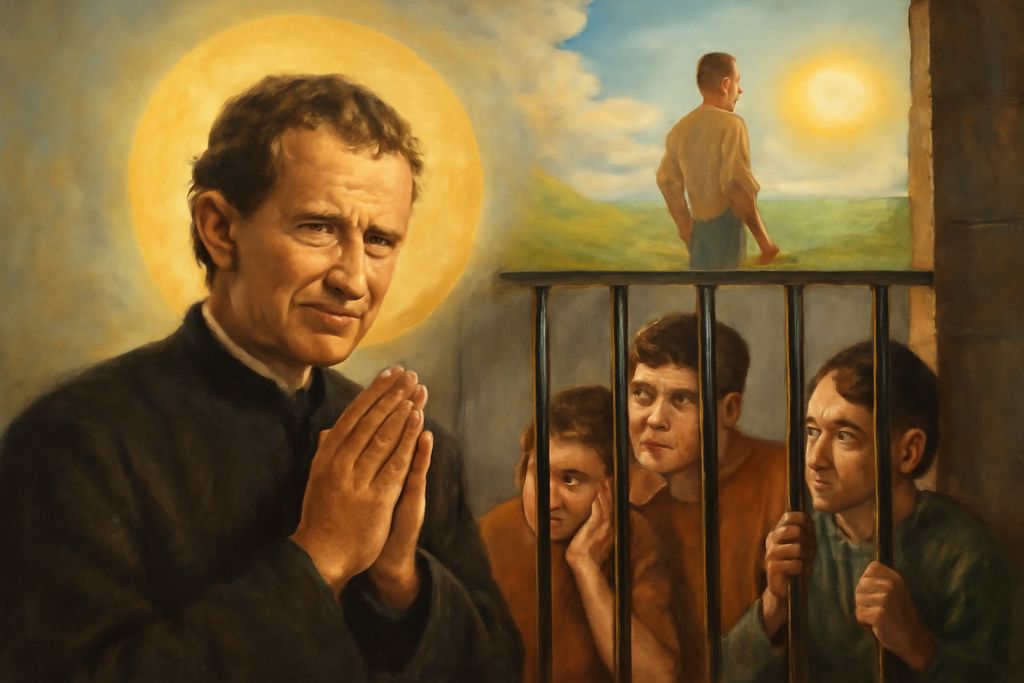 Preghiera a San Giovanni Bosco, patrono dei giovani, per i Minorenni detenuti