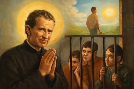 Preghiera a San Giovanni Bosco, patrono dei giovani, per i Minorenni detenuti