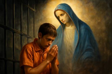 Preghiera intensa a Maria, rifugio dei peccatori, per i Minorenni detenuti