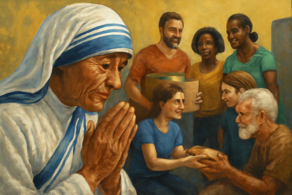 Preghiera personale a Santa Teresa di Calcutta per i membri delle Comunità caritative