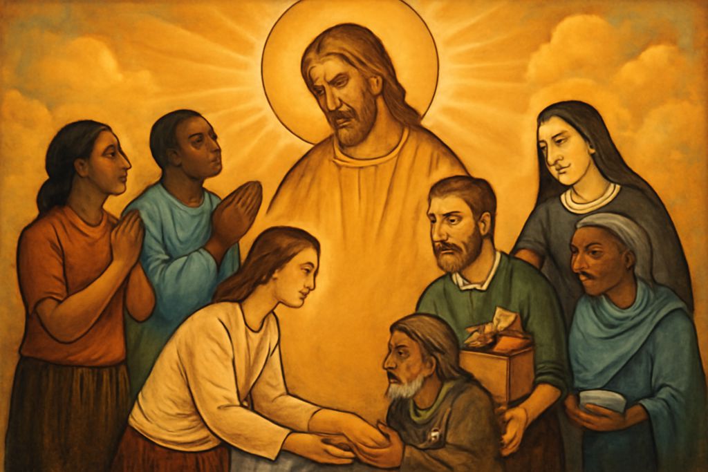 Lode a Dio per il dono delle Comunità caritative nella Chiesa