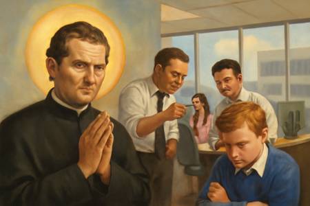 Intercessione a San Giovanni Bosco per un ambiente scolastico sano per i Bullizzati