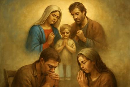 Intercessione alla Sacra Famiglia per la forza e l'unità dei Genitori disoccupati