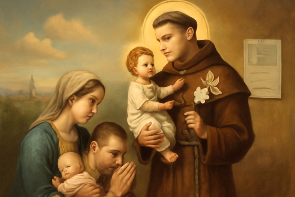 Novena a Sant'Antonio da Padova per la ricerca di un nuovo lavoro dei Genitori disoccupati