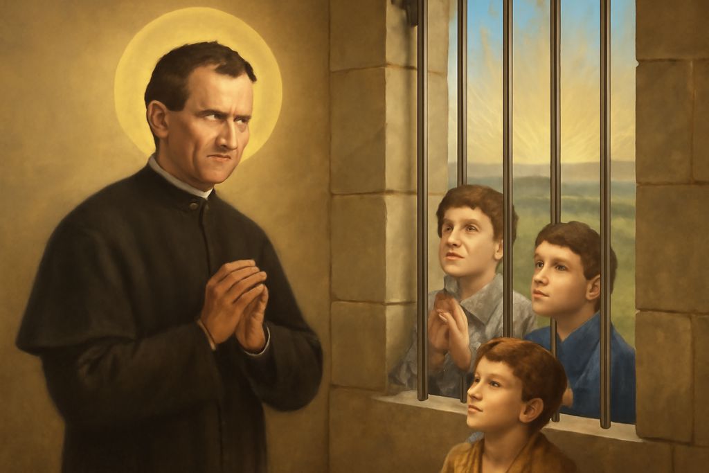 Intercessione di San Giovanni Bosco per i Minorenni detenuti