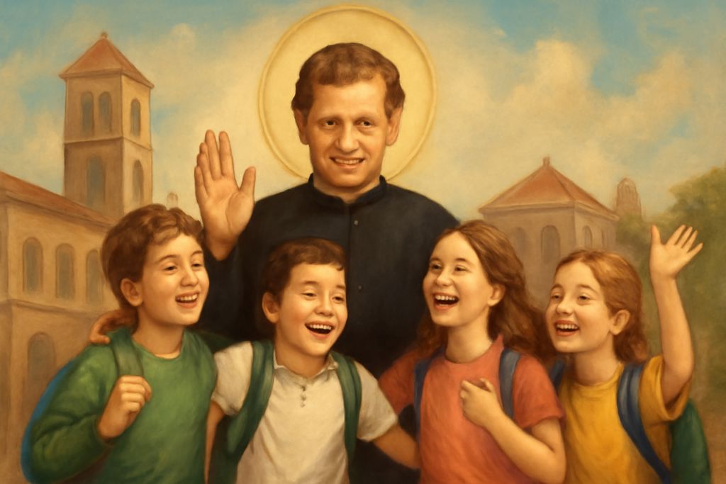 Supplica a San Giovanni Bosco per l'amicizia vera degli Studenti delle medie