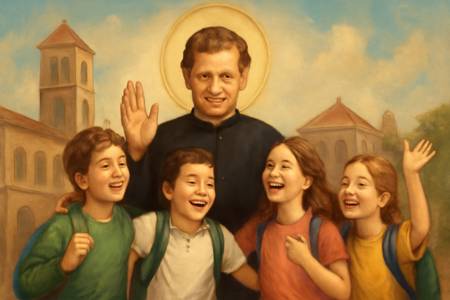 Supplica a San Giovanni Bosco per l'amicizia vera degli Studenti delle medie