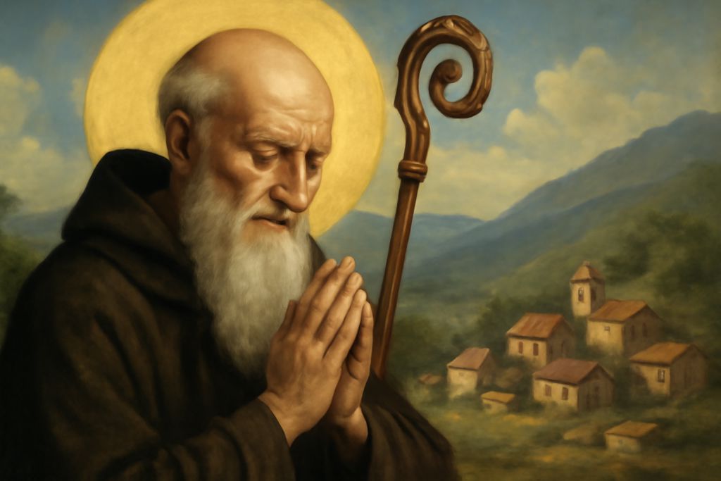 Intercessione a San Benedetto da Norcia per i Villaggi isolati di montagna