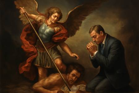 Preghiera intensa a San Michele Arcangelo per la lotta alla corruzione dei Ministri