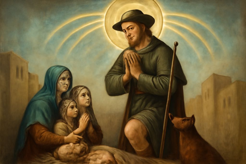 Supplica a San Rocco per l'Immunità divina dei Popoli colpiti da epidemie