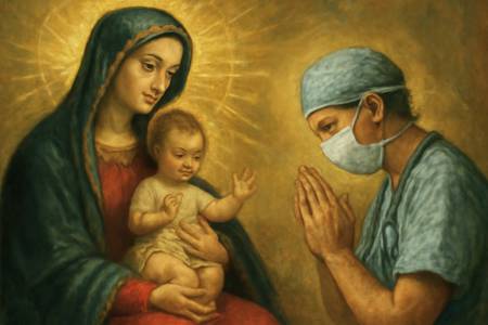 Preghiera intensa alla Madonna della Salute per l'Immunità divina dei Volontari sanitari