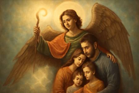 Invocazione a San Raffaele Arcangelo, Medicina di Dio, per l'Imunità divina delle Famiglie