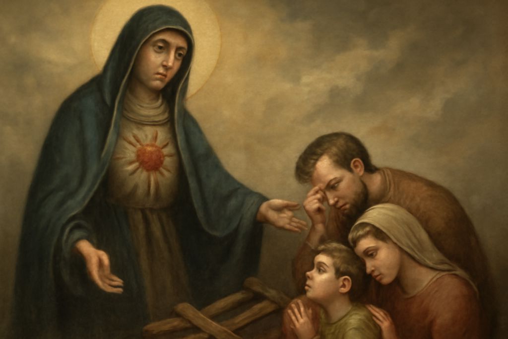 Intercessione della Madonna Addolorata per la Speranza nei fallimenti familiari