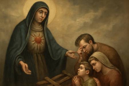 Intercessione della Madonna Addolorata per la Speranza nei fallimenti familiari