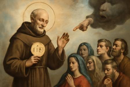 Intercessione di San Bernardino da Siena contro l'Uso sacrilego del linguaggio