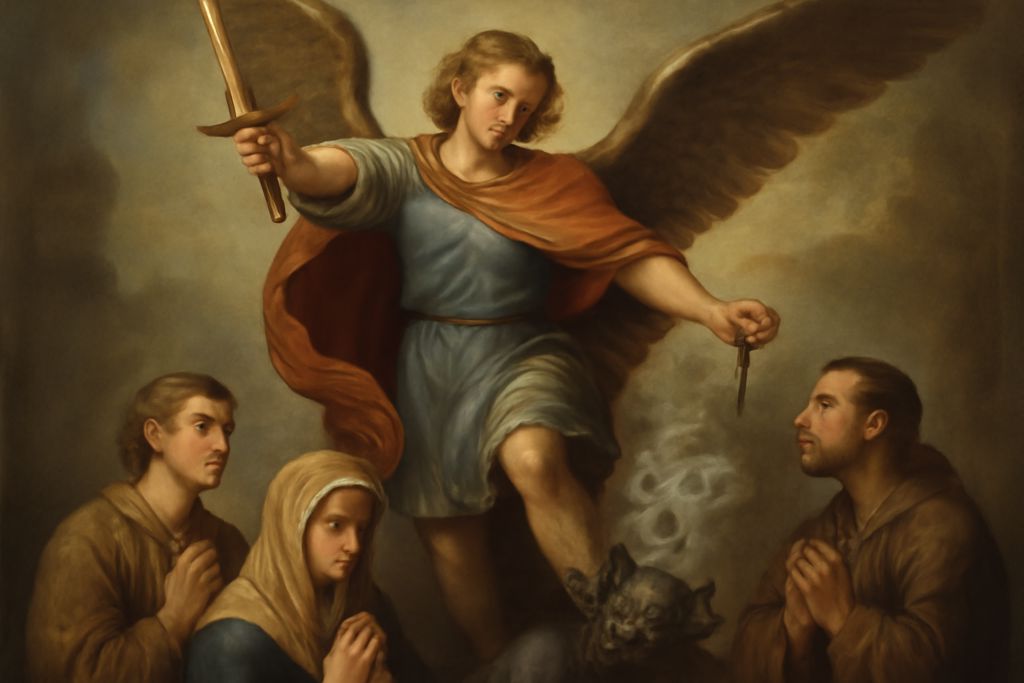 Invocazione all'Arcangelo Michele in difesa dell'onore di Dio contro l'Uso sacrilego del linguaggio