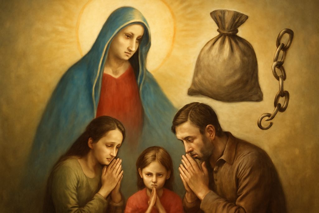 Supplica alla Divina Provvidenza per la Libertà economica delle Famiglie in difficoltà
