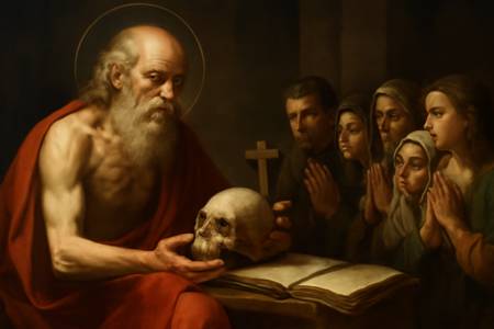Supplica a San Girolamo, eremita, per la Consapevolezza della morte