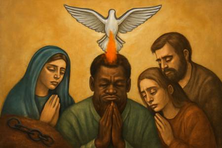 Supplica allo Spirito Santo per la Guarigione dall'odio nel cuore dei Fedeli Cristiani
