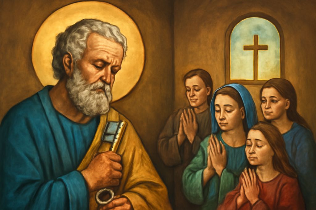 Dialogo semplice con San Pietro, per la Fiducia in Dio dopo una caduta