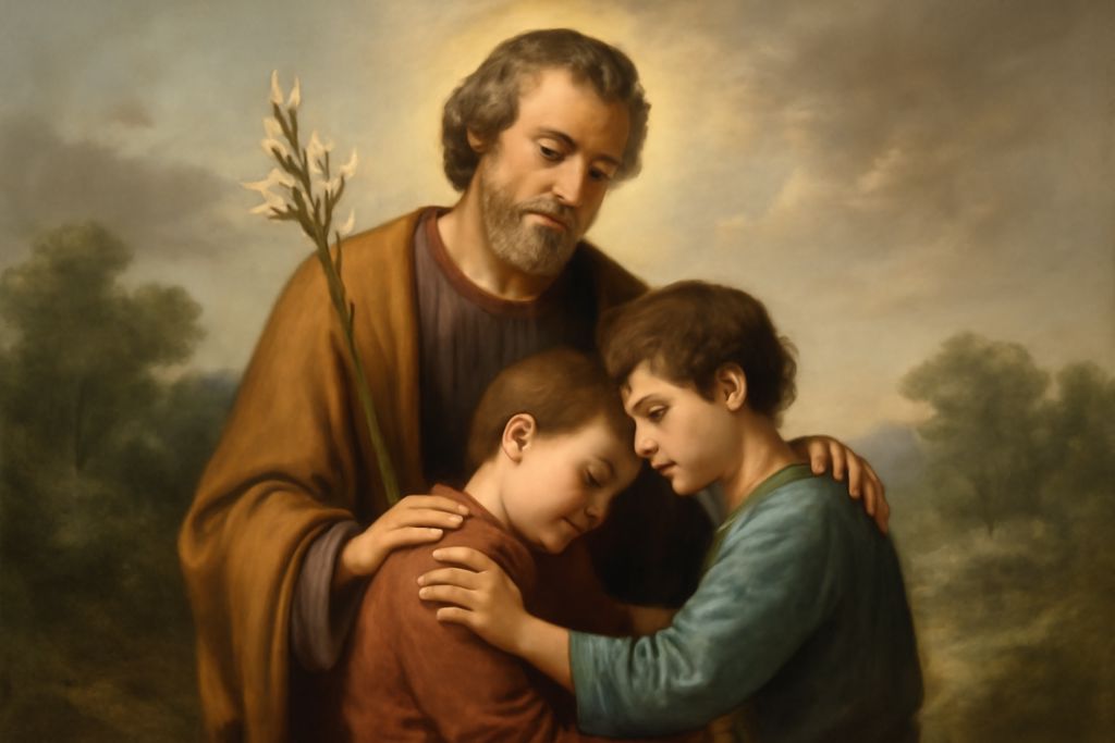 Intercessione di San Giuseppe per il Perdono tra fratelli in famiglia