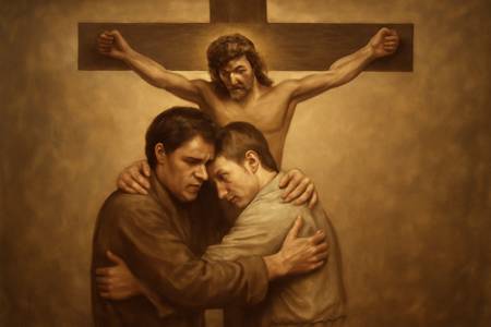 Preghiera personale a Cristo Crocifisso per ottenere la grazia del Perdono tra fratelli