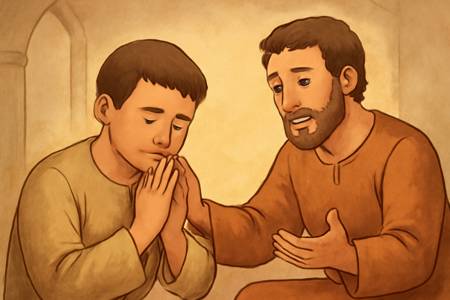 Dialogo semplice con San Giovanni Evangelista, l'apostolo dell'amore, per il Perdono tra fratelli