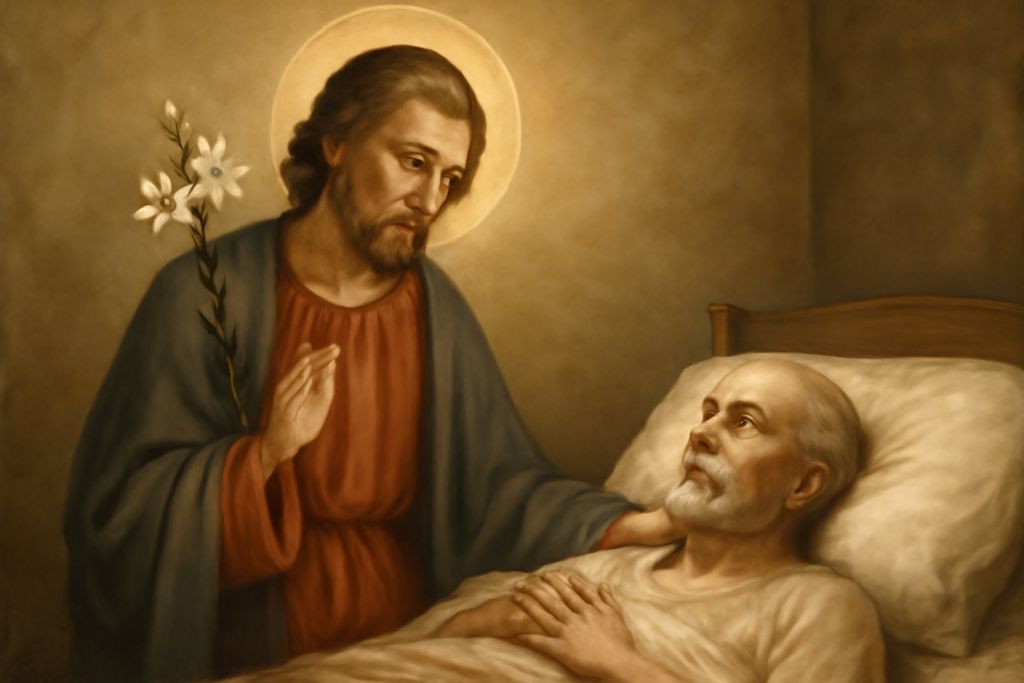 Supplica a San Giuseppe, patrono dei morenti, per la Preghiera nel morire