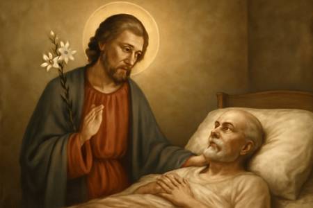 Supplica a San Giuseppe, patrono dei morenti, per la Preghiera nel morire