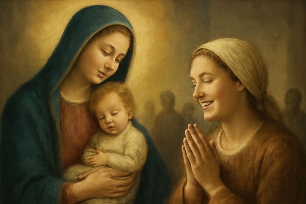 Preghiera del cuore alla Madonna del Magnificat per la Letizia interiore