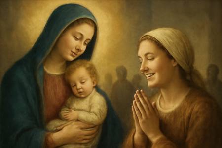 Preghiera del cuore alla Madonna del Magnificat per la Letizia interiore