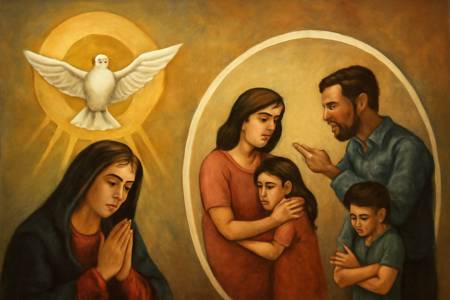 Preghiera allo Spirito Santo per la Prevenzione dei conflitti familiari