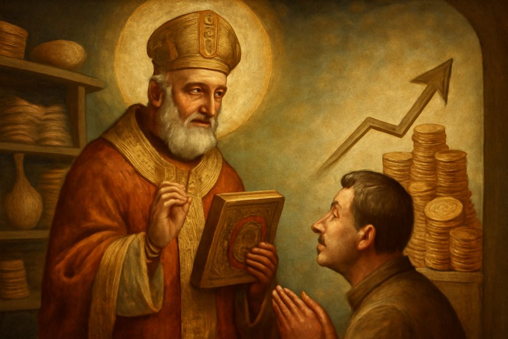 Preghiera a San Nicola di Bari per la benedizione e la Crescita patrimoniale dei Commercianti