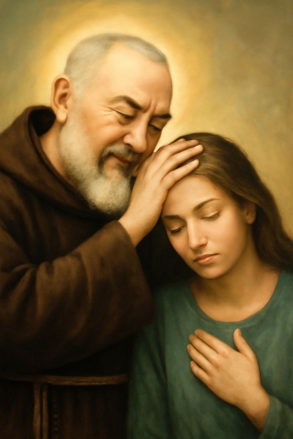 Preghiera del cuore a San Pio da Pietrelcina per la Calma mentale delle Persone con Ansia