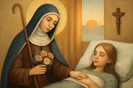 Preghiera di intercessione a Santa Germana Cousin per la Speranza nella malattia dei Giovani