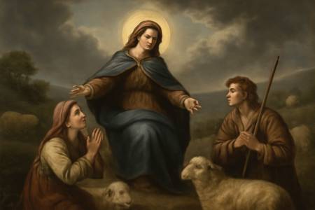 Supplica a Santa Germana Cousin per l'Aiuto nelle difficoltà dei Pastori e Pastorelle
