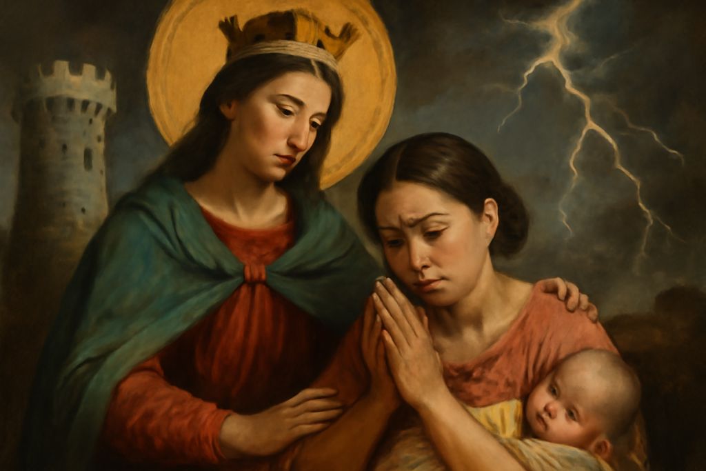 Invocazione a Santa Barbara Cui Lianzhi per il Coraggio nelle avversità delle Mamme