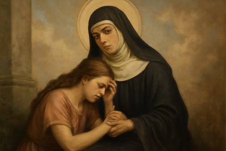Preghiera di intercessione a Santa Benilde di Cordova per l'Aiuto nelle difficoltà delle Donne in Difficoltà