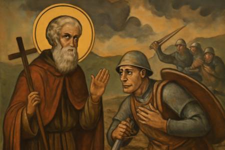 Preghiera di intercessione a Sant'Esichio di Durostoro per l'Aiuto nelle difficoltà dei Militari