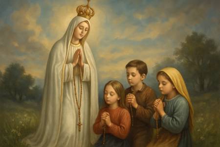 Rosario condiviso con la Madonna di Fatima per la pace nel cuore dei Figli
