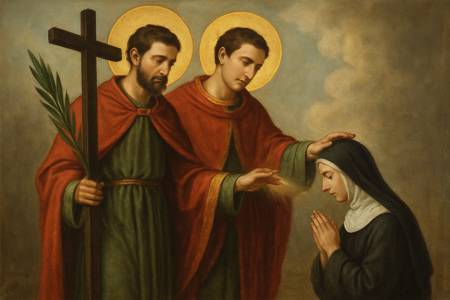 Benedizione con i Santi Proto e Giacinto per la fedeltà nel servizio dei Laici consacrati