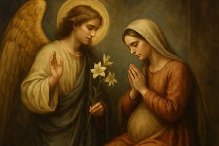 Supplica all'Arcangelo Gabriele per le Donne che desiderano la maternità