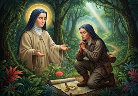 Preghiera a Santa Teresa di Lisieux, patrona delle missioni, per il Coraggio Missionario